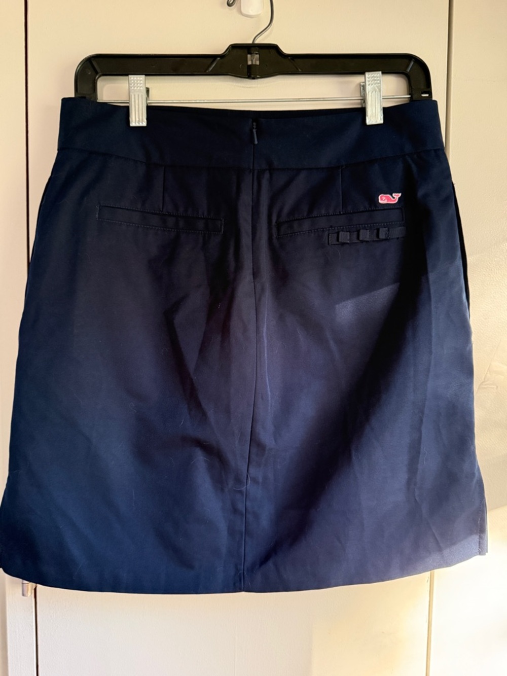 NWOT Vineyard Vines Coolmax Navy Golf Skort 18”, 4, MSRP $89 - Picture 4 of 12